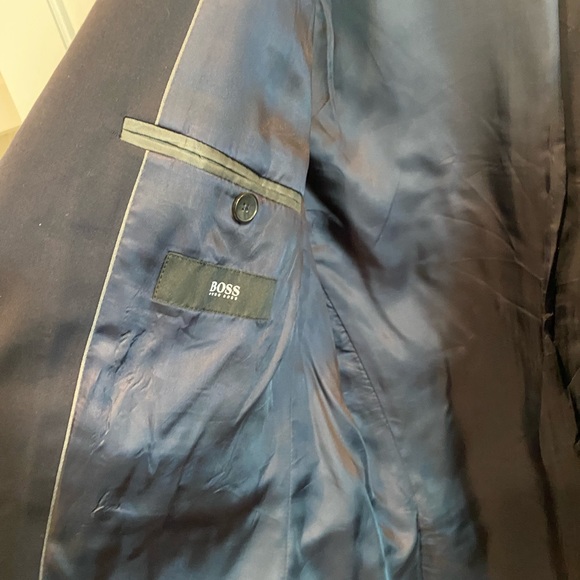 Hugo Boss Navy Sports Jacket - Picture 4 of 5
